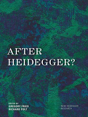 cover image of After Heidegger?
